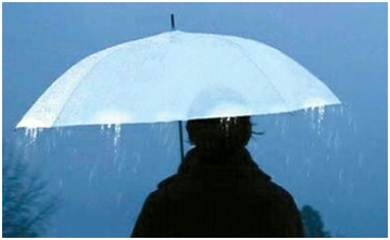 夜（yè）間發光傘